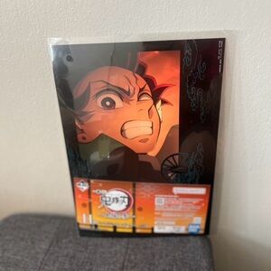 Demon Slayer Tanjiro Mini Visual Poster from Japan